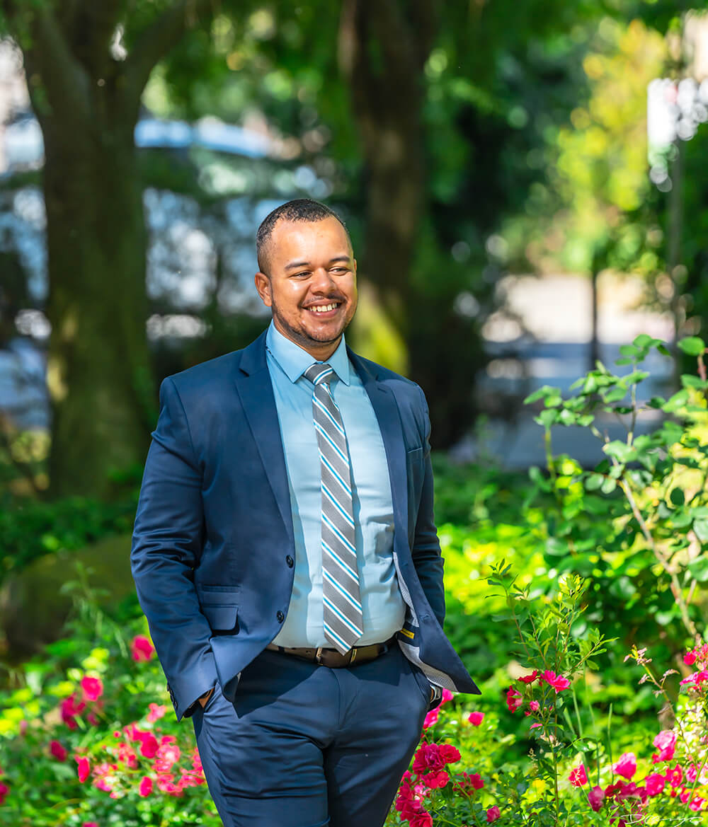 Portrait photo session with Devin Murphy, running for Pinole City Council in Pinole, CA.
